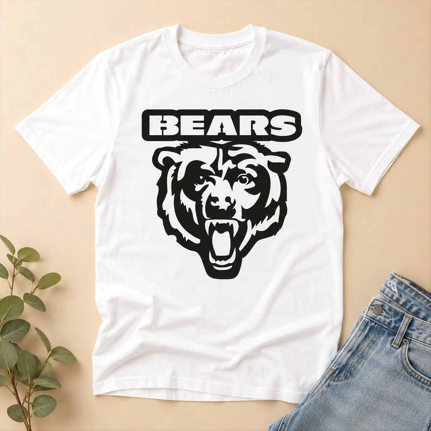 Chicago Bears Logo Laser-cut wall art