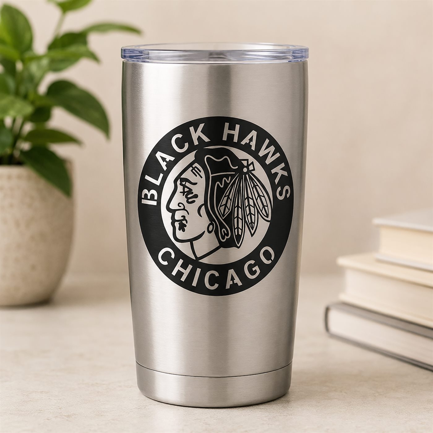 Chicago Blackhawks Logo Laser-cut wall art