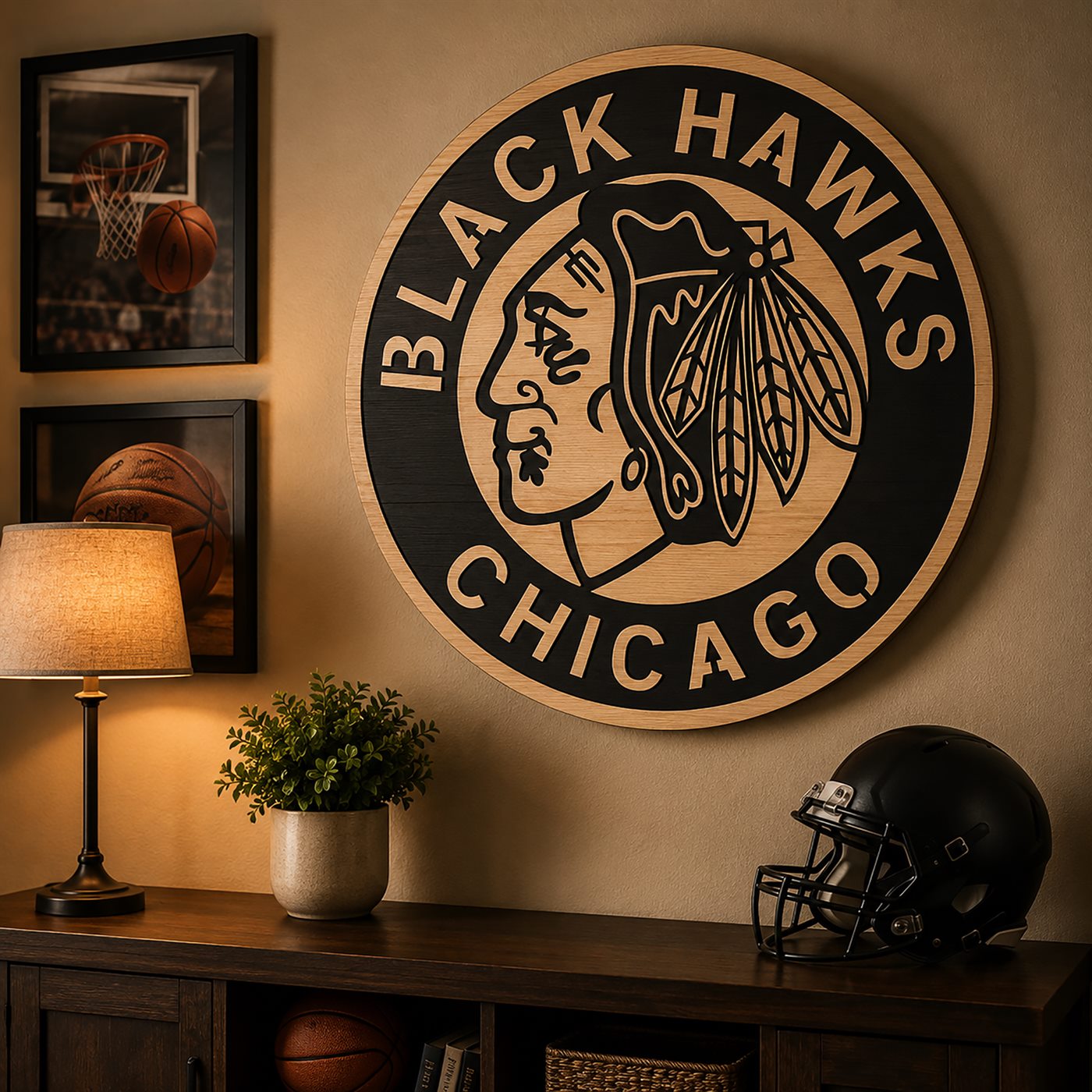 Chicago Blackhawks Logo Vinyl decal