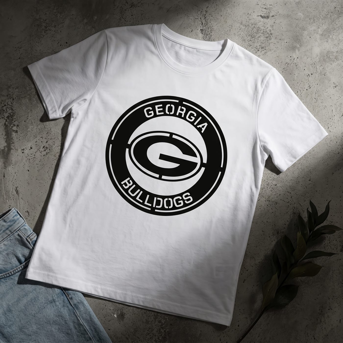Georgia Bulldogs Logo Laser-cut wall art