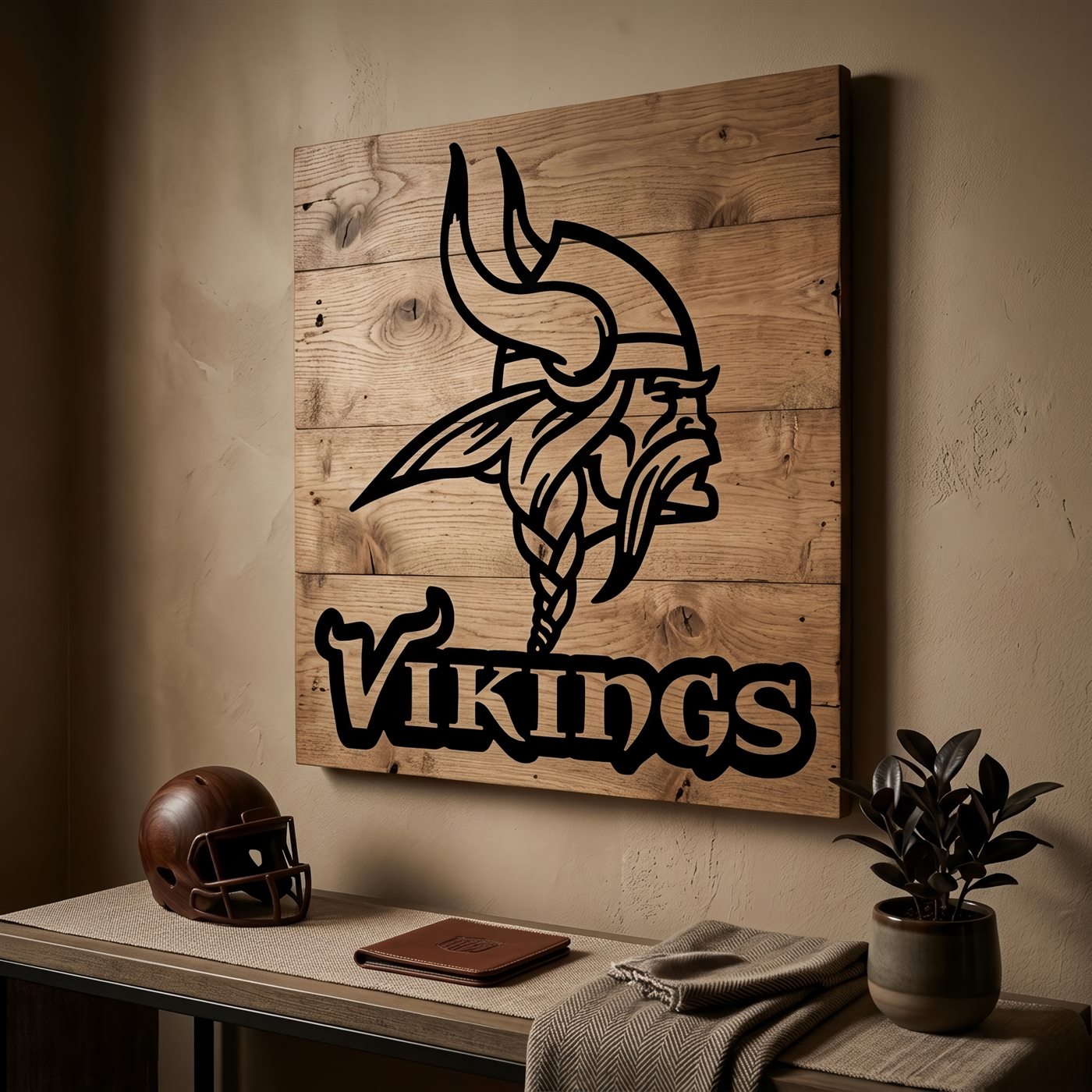 Minnesota Vikings2 Logo CNC panel
