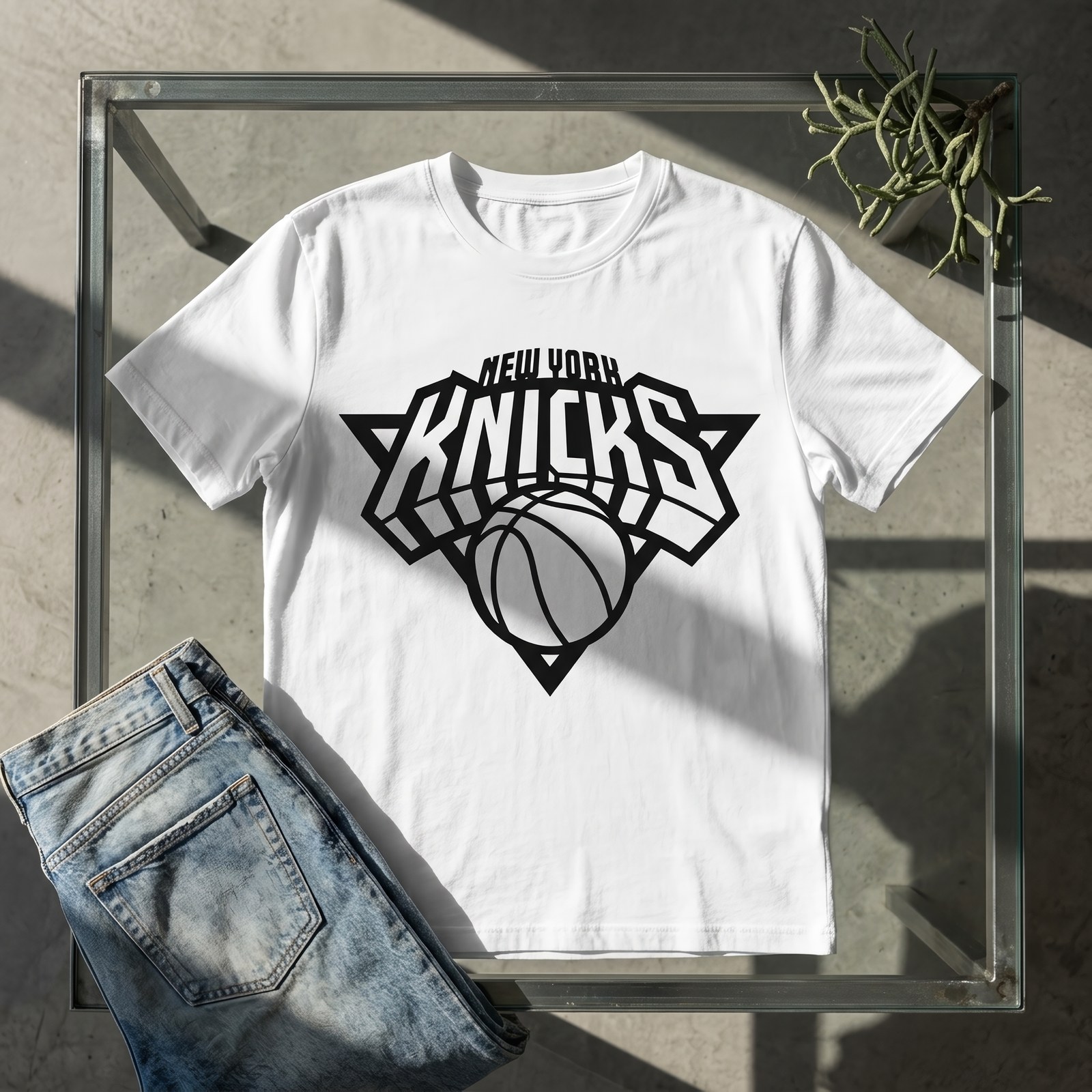 NY Knicks Logo Laser-cut wall art